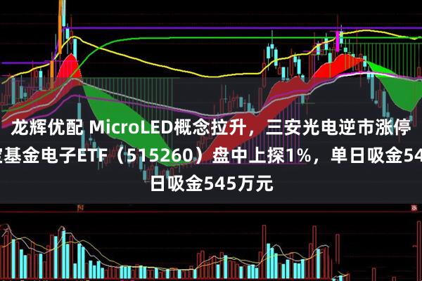 龙辉优配 MicroLED概念拉升，三安光电逆市涨停！华宝基金电子ETF（515260）盘中上探1%，单日吸金545万元